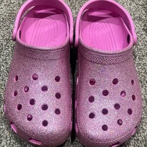 CROCS Glittery Pink Clogs